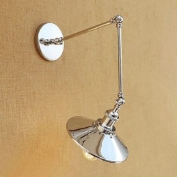 Rustic Lodge Country Retro Electroplated Caracteristică pentru lumină ambientală cu braț basculant în stil mini