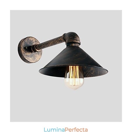 Aplice de perete cu țeavă de apă în stil industrial retro, creativ, țară, metal, restaurant, cafenele, baruri, aplice de perete pentru masă Aplice de perete cu țeavă de apă în stil industrial retro, creativ, țară, metal, restaurant, cafenele, baruri, aplice de perete pentru masă