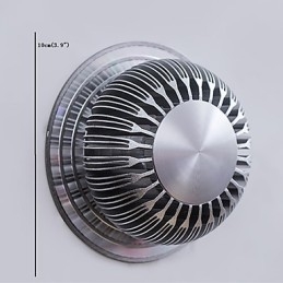 Lampă de perete modernă din aluminiu cu montare încadrată Decorează lumini de perete