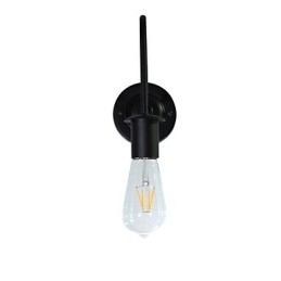 Aplice Perete Fier Perete Lampă Dumb Neagră Lightsaber Pe Perete