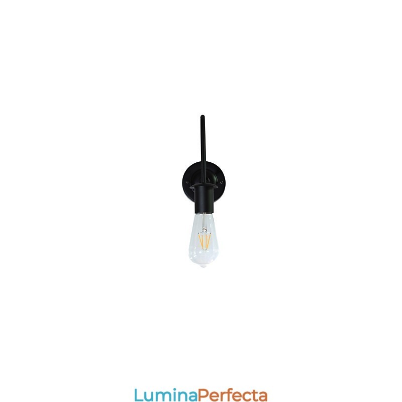 Aplice Perete Fier Perete Lampă Dumb Neagră Lightsaber Pe Perete