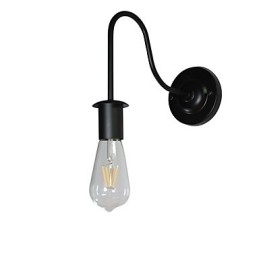 Aplice Perete Fier Perete Lampă Dumb Neagră Lightsaber Pe Perete