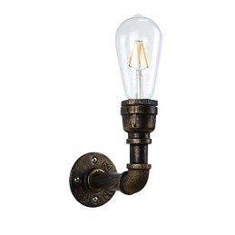 Rustic Lodge Tradițional Clasic Vechi Alamă Caracteristică pentru lumină ambientală Aplique de perete