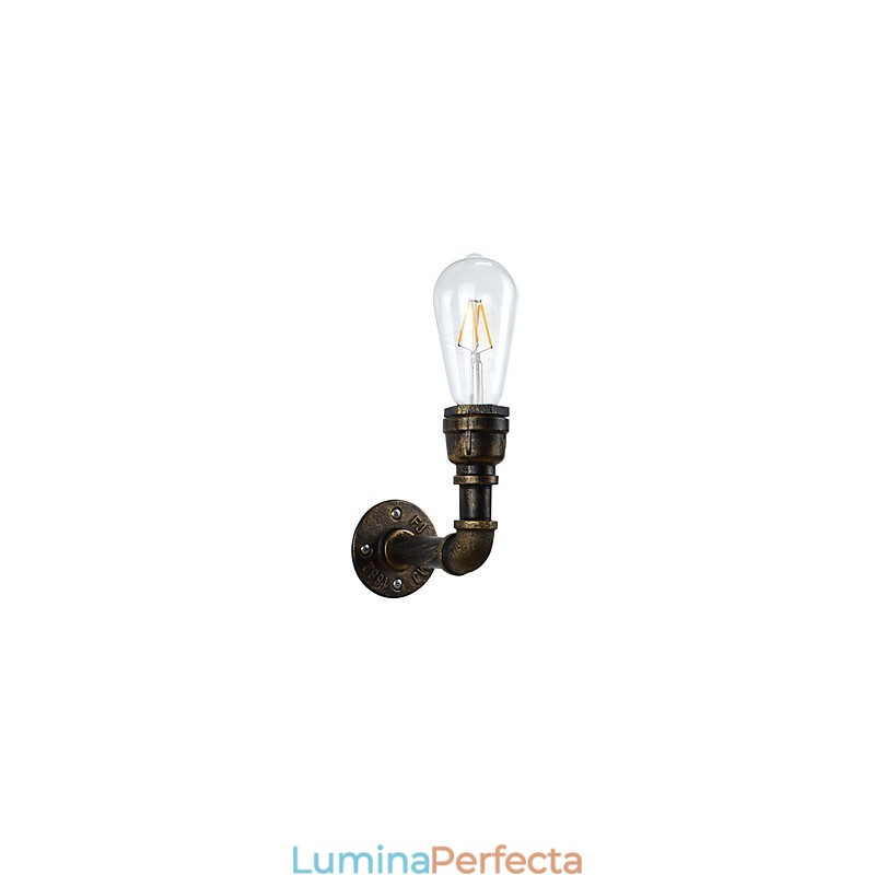 Rustic Lodge Tradițional Clasic Vechi Alamă Caracteristică pentru lumină ambientală Aplique de perete