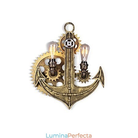 Applique industriale de epocă Forma roată din lemn Lumini rotative creative Restaurant Cafe Bar Iluminat decorativ Applique industriale de epocă Forma roată din lemn Lumini rotative creative Restaurant Cafe Bar Iluminat decorativ
