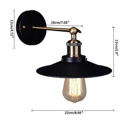 Aplica de Perete Loft Aplica de Perete Vintage Lamparas Iluminat Industrial Lampa Lampe Pentru Sufragerie Dormitor Corpuri de iluminat rezidential