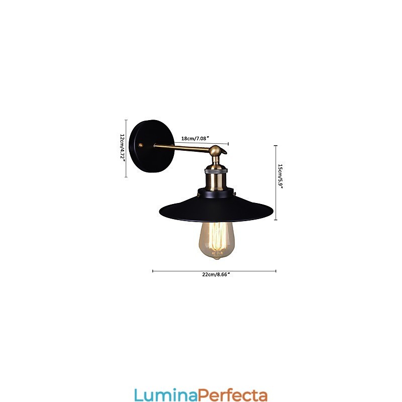 Aplica de Perete Loft Aplica de Perete Vintage Lamparas Iluminat Industrial Lampa Lampe Pentru Sufragerie Dormitor Corpuri de iluminat rezidential