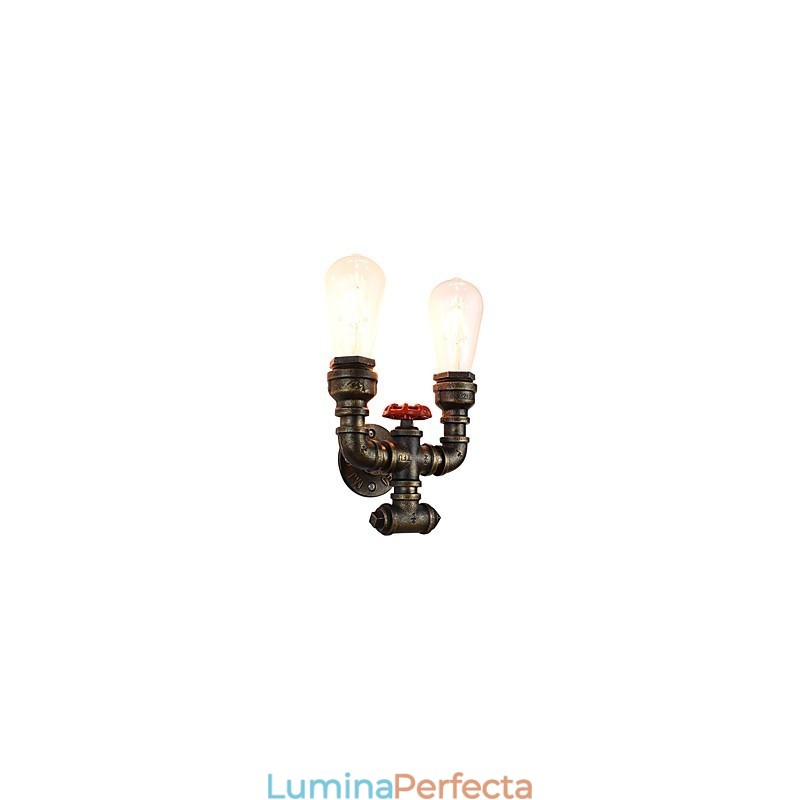 Rustic Lodge Tradițional Clasic Vechi Alamă Caracteristică pentru lumină ambientală Aplique de perete