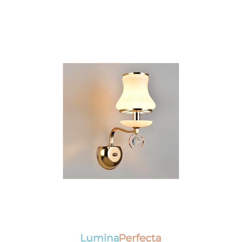 Caracteristică modernă și contemporană galvanizată pentru lumini de perete cu lumină ambientală pentru protecția ochilor în stil mini