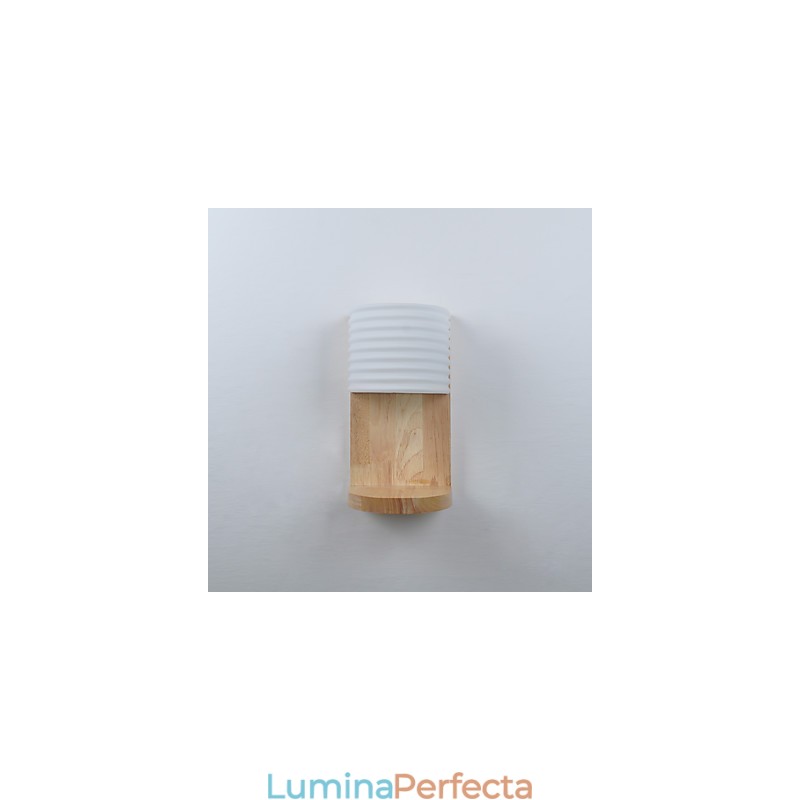 Lampă de perete simplă Lampă de birou de noptieră cu abajur din sticlă și lemn masiv pentru dormitor șifonier sufragerie cameră bebeluș cămin colegiu măsuță de cafea bibliotecă