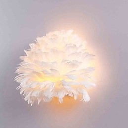 Applique cu pene Modern Contemporan Dormitor Hotel Aplice E14