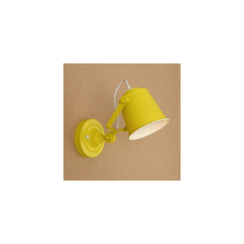 Aplică de perete din oțel vopsit Dumb Black American Coffee Decoration Lumină de perete retro Lampă cu sabie pe perete