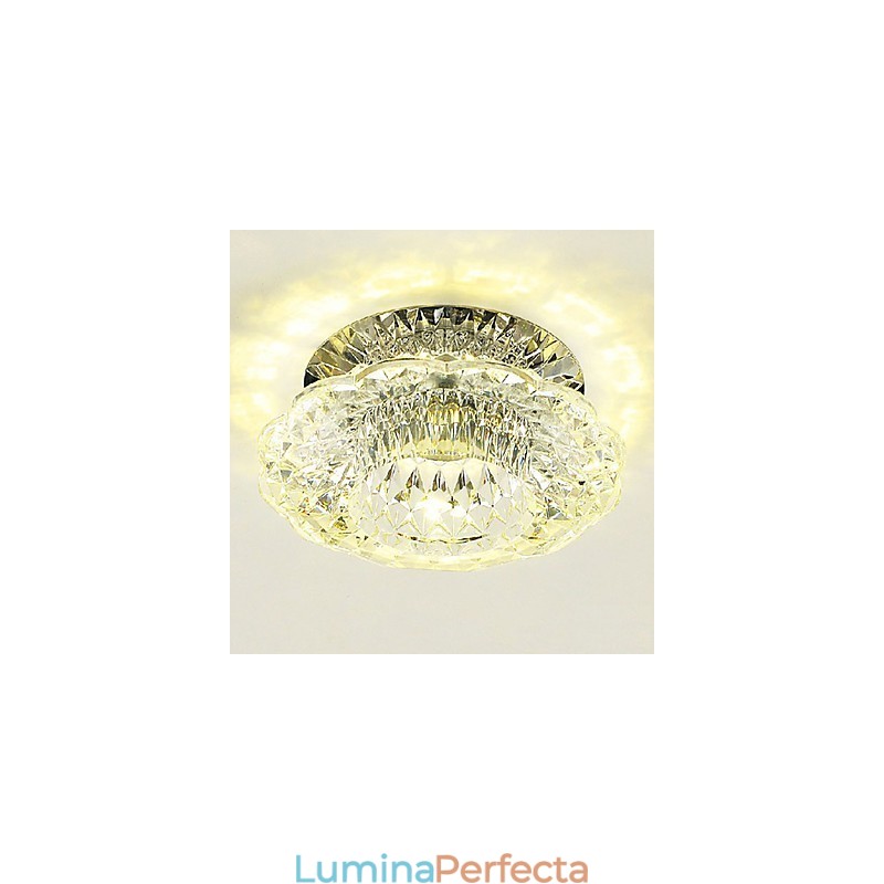 Suport încastrat în stil mini, modern și contemporan din cristal