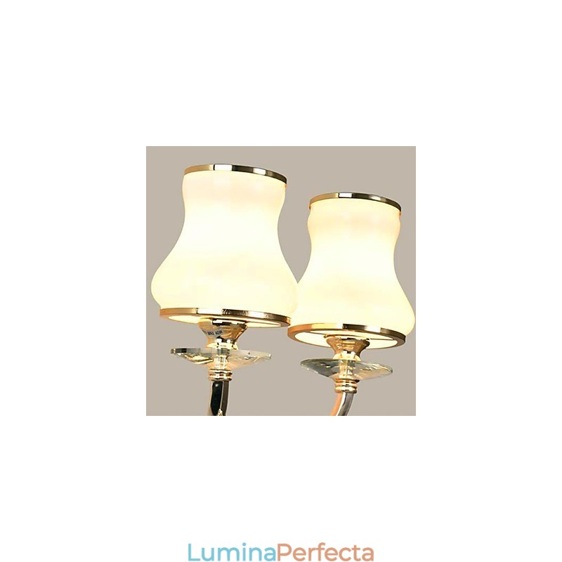 Funcție galvanizată modernă și contemporană pentru lumini de perete cu protecție a ochilor în stil mini de cristal