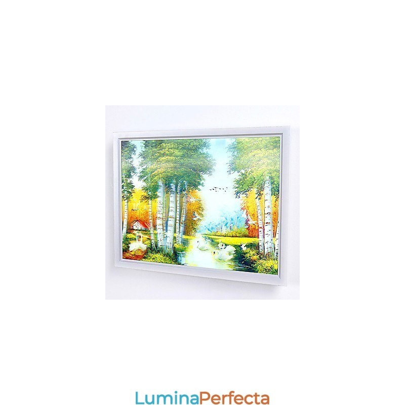 Funcție integrată de pictură modernă contemporană modernă contemporană pentru aplice de perete cu lumină ambientală