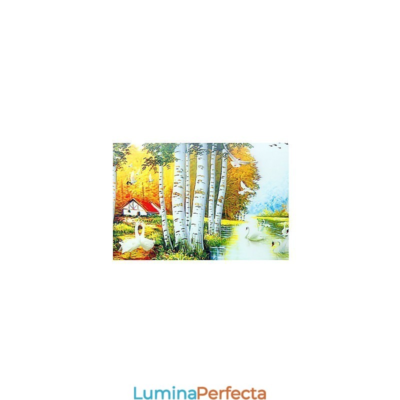 Funcție integrată de pictură modernă contemporană modernă contemporană pentru aplice de perete cu lumină ambientală