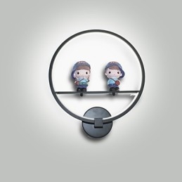 Lampă de perete creativă modernă Decorare camere pentru copii Lampă de personalitate Lampă de perete încorporată Material din aluminiu Lămpi și felinare pentru coridor