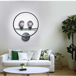 Lampă de perete creativă modernă Decorare camere pentru copii Lampă de personalitate Lampă de perete încorporată Material din aluminiu Lămpi și felinare pentru coridor