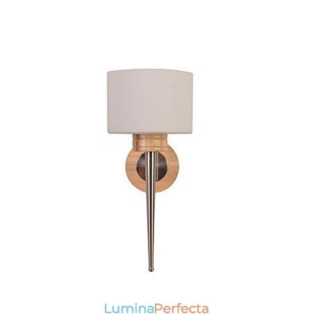 Aplica de Perete Simpla Lampa de Birou Noptiera Cu Abajur din Sticla si Lemn Masiv pentru Dormitor Comoda Sufragerie Cameră Bebeluş Aplica de Perete Simpla Lampa de Birou Noptiera Cu Abajur din Sticla si Lemn Masiv pentru Dormitor Comoda Sufragerie Cameră Bebeluş
