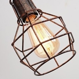 Lampă de perete industrială retro din fier cu personalitate creativă Lift Pulley