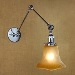 Caracteristică galvanizată retro de țară pentru protecția ochilor cu braț oscilant pentru lumină ambientală braț oscilant