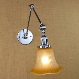 Caracteristică galvanizată retro de țară pentru protecția ochilor cu braț oscilant pentru lumină ambientală braț oscilant