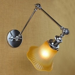 Caracteristică galvanizată retro de țară pentru protecția ochilor cu braț oscilant pentru lumină ambientală braț oscilant