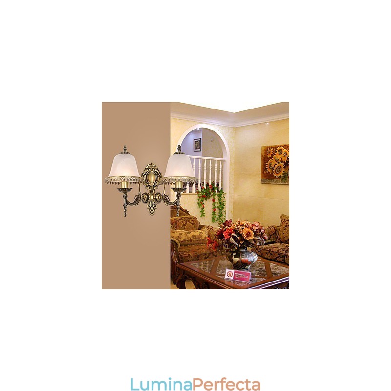 Caracteristică modernă de pictură contemporană pentru aplice de perete cu lumină ambientală