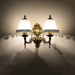 Caracteristică modernă de pictură contemporană pentru aplice de perete cu lumină ambientală