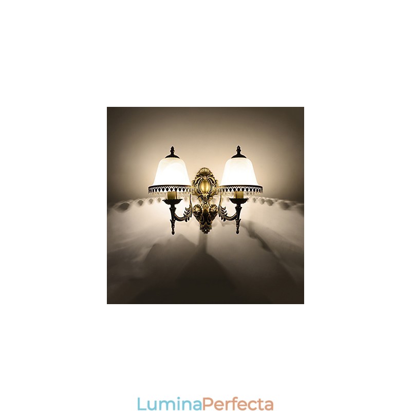Caracteristică modernă de pictură contemporană pentru aplice de perete cu lumină ambientală