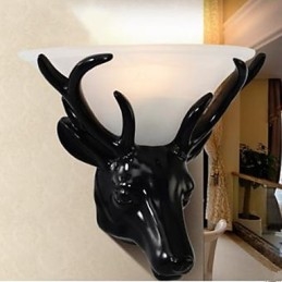 Aplica de Perete Contemporana Si Contractata Cap De Cerb La moda Creativa Living Living Dormitor