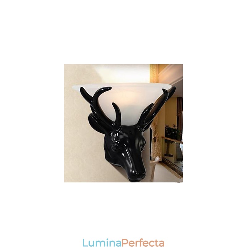 Aplica de Perete Contemporana Si Contractata Cap De Cerb La moda Creativa Living Living Dormitor