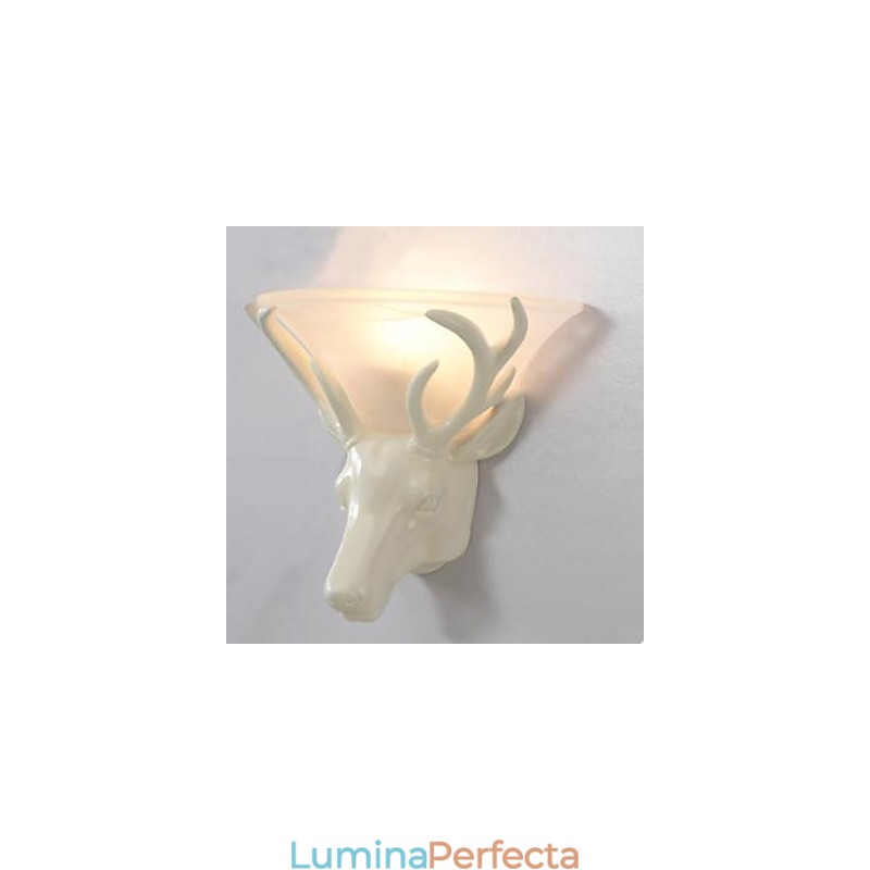 Aplica de Perete Contemporana Si Contractata Cap De Cerb La moda Creativa Living Living Dormitor