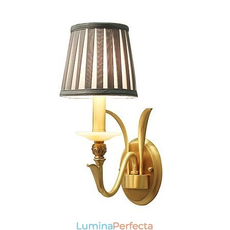 Caracteristică din alamă clasică, tradițională, de țară simplă, pentru aplice de perete cu iluminare în stil mini Caracteristică din alamă clasică, tradițională, de țară simplă, pentru aplice de perete cu iluminare în stil mini