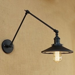 Caracteristică de pictură retro country pentru lumină ambientală cu braț oscilant Lampă cu braț oscilant