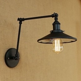 Caracteristică de pictură retro country pentru lumină ambientală cu braț oscilant Lampă cu braț oscilant