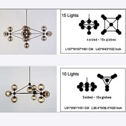 Candelabru Retro Living În aer liber Garaj Metal