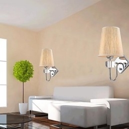 Aplice de perete cu lumină în sus, modernă și contemporană galvanizată