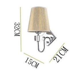 Aplice de perete cu lumină în sus, modernă și contemporană galvanizată