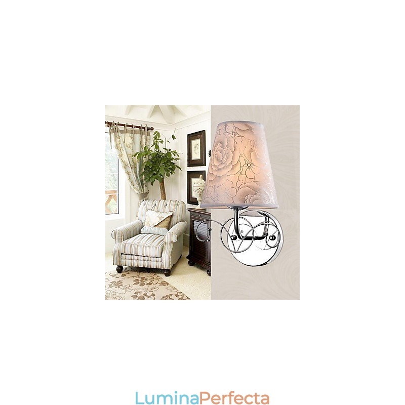 Aplice de perete cu lumină în sus, modernă și contemporană galvanizată