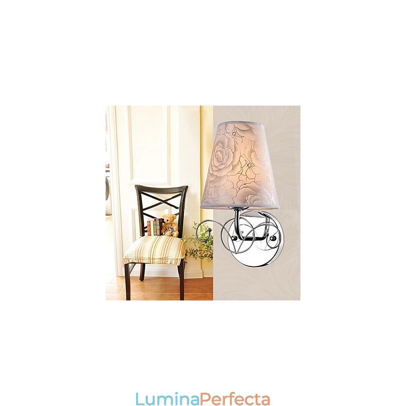 Aplice de perete cu lumină în sus, modernă și contemporană galvanizată