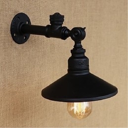 Caracteristică de pictură rustic Lodge pentru aplice de perete cu lumină ambientală