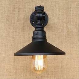 Caracteristică de pictură rustic Lodge pentru aplice de perete cu lumină ambientală