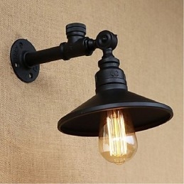 Caracteristică de pictură rustic Lodge pentru aplice de perete cu lumină ambientală