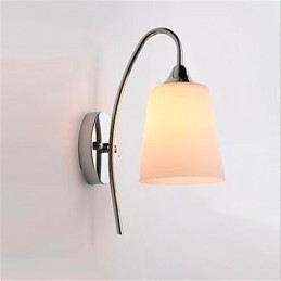 Lampă de perete modernă, minimalistă, din sticlă, pentru culoar de hotel