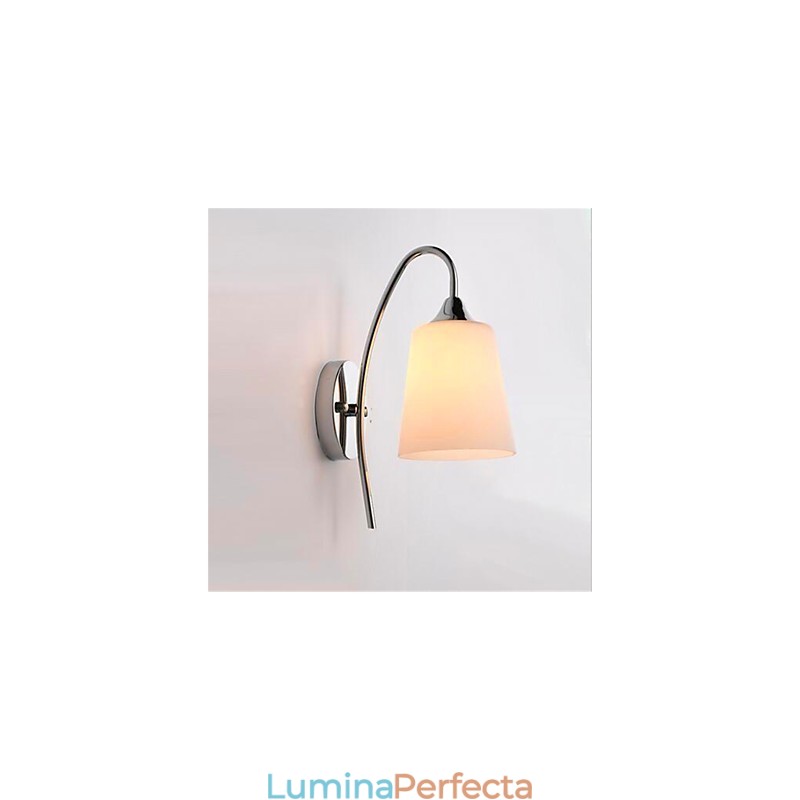 Lampă de perete modernă, minimalistă, din sticlă, pentru culoar de hotel