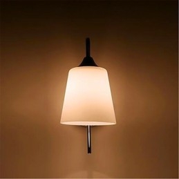 Lampă de perete modernă, minimalistă, din sticlă, pentru culoar de hotel
