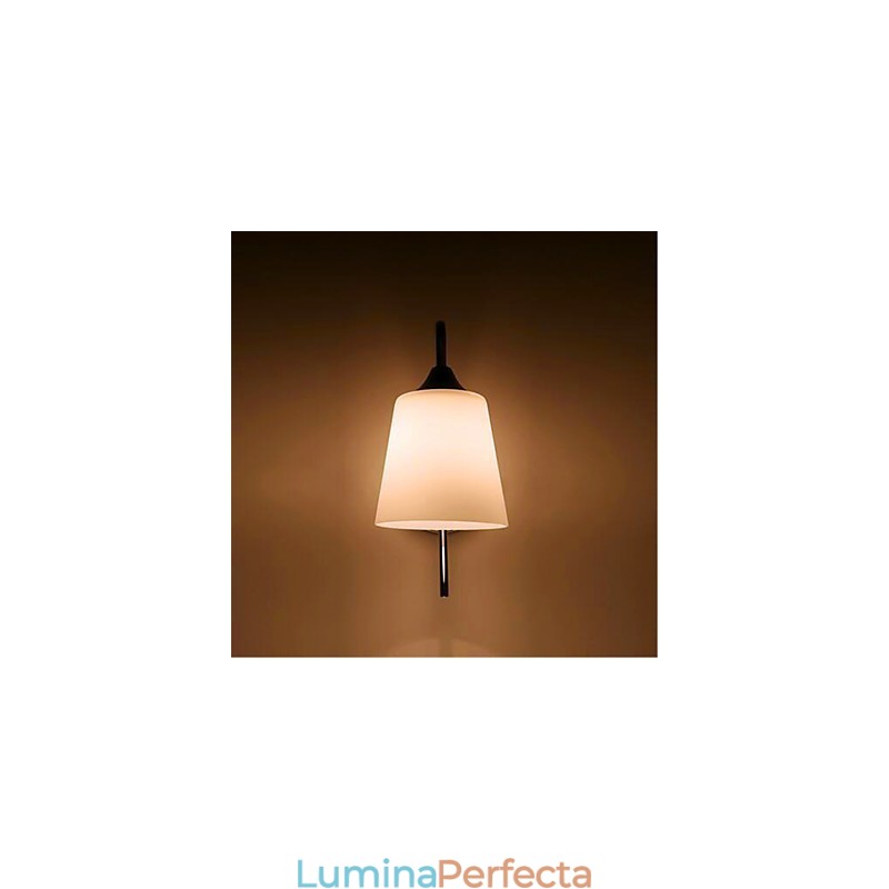 Lampă de perete modernă, minimalistă, din sticlă, pentru culoar de hotel
