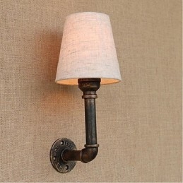 Caracteristică din alamă rustic Lodge pentru aplice de perete cu lumină ambientală