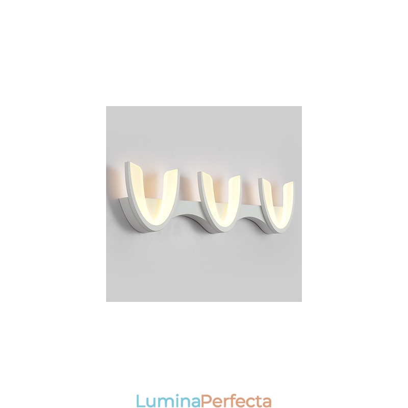 Caracteristică modernă de pictură contemporană pentru aplice de perete cu lumină ambientală